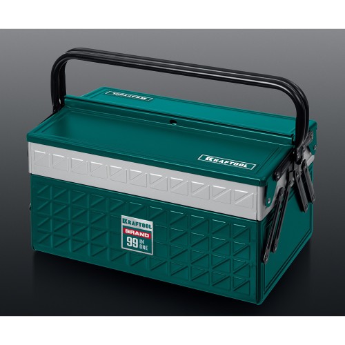 KRAFTOOL GRAND-99, 99 предм., (1/2″+1/4″), Универсальный набор инструмента (27978-H99) KRAFTOOL GRAND-99, 99 предм., (1/2″+1/4″), Универсальный набор инструмента (27978-H99)