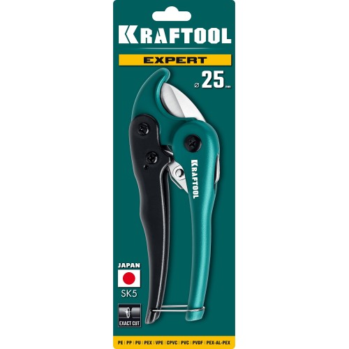 KRAFTOOL до 25 мм, высокоскоростной труборез по металлопластиковым и пластиковым трубам (23381-25) KRAFTOOL до 25 мм, высокоскоростной труборез по металлопластиковым и пластиковым трубам (23381-25)
