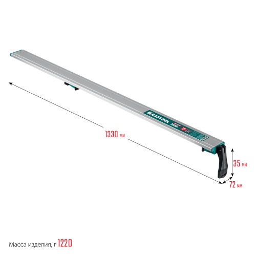 KRAFTOOL CG-100, 1025 мм, зажимная, направляющая шина (32235-1.0) KRAFTOOL CG-100, 1025 мм, зажимная, направляющая шина (32235-1.0)