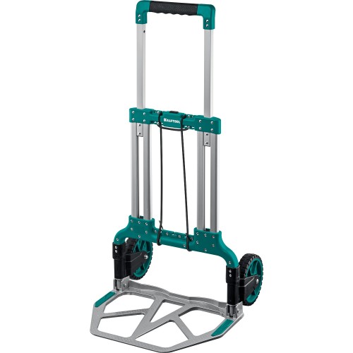 KRAFTOOL ATLANT, до 120кг, каркас и платформа из алюминия, платформа 48.5х35см, колеса d18см, вес 6.9кг, складная хозяйственная тележка (38751-120) KRAFTOOL ATLANT, до 120кг, каркас и платформа из алюминия, платформа 48.5х35см, колеса d18см, вес 6.9кг, складная хозяйственная тележка (38751-120)