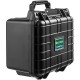 KRAFTOOL PANZER-10, 270 х 240 х 170 мм, (10″), IP55, ударопрочный пластиковый ящик (38251-10)