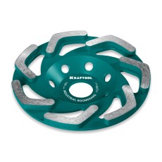 KRAFTOOL Boomerang d 125 мм, сегментная алмазная чашка, INDUSTRIAL (33445-125)