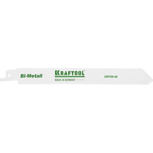KRAFTOOL S1122EF, по металлу, Bi-Met,шаг 1.4 мм, 180 мм, полотно для сабельной пилы (159755-18) KRAFTOOL S1122EF, по металлу, Bi-Met,шаг 1.4 мм, 180 мм, полотно для сабельной пилы (159755-18)