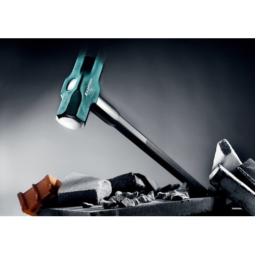 KRAFTOOL Steel FORCE, 8 кг, кувалда со стальной удлинённой обрезиненной рукояткой (2009-8)