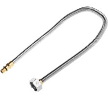 ЗУБР 1/2″, 0.5 м, гайка-штуцер, сильфонная подводка для смесителей с укороченным штуцером (51012-050)