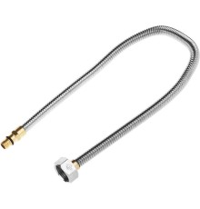 ЗУБР 1/2″, 0.5 м, гайка-штуцер, сильфонная подводка для смесителей с укороченным штуцером (51012-050)