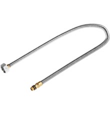 ЗУБР 1/2″, 0.6 м, гайка-штуцер, сильфонная подводка для смесителей с укороченным штуцером (51012-060)