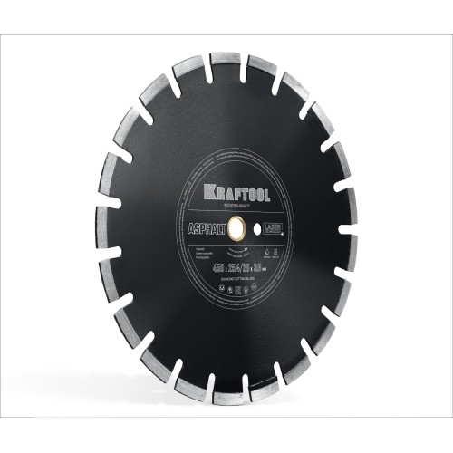 KRAFTOOL ASPHALT 450 мм (25.4/20 мм, 12х3.8 мм), алмазный диск (36687-450)