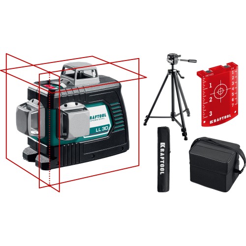 KRAFTOOL LL 3D #3, лазерный нивелир (34640-3)