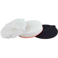 ЗУБР 3 шт, 125 мм, набор насадкок полировальных ручных (3590-125-H3)