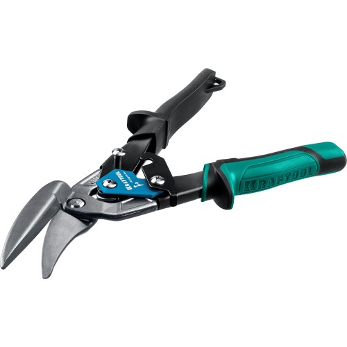 KRAFTOOL Alligator, 280 мм, правые усиленные ножницы по металлу с выносом (2328-RL)