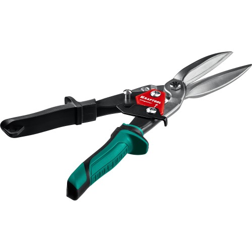 KRAFTOOL Alligator, 290 мм, прямые удлинённые ножницы по металлу (2328-SL)