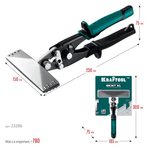 KRAFTOOL Bent XL 150 мм, / 6″, Плоскогубцы для гибки (23286)