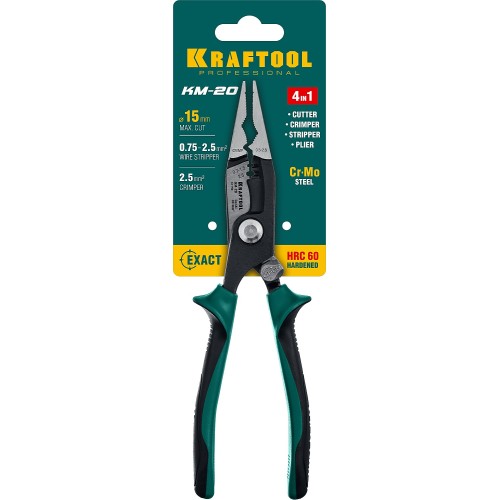 KRAFTOOL KM-20 инструмент для снятия изоляции (23336-20)