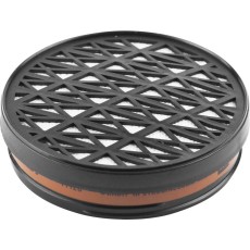 ЗУБР марка А1, с резьбовым соединением, 1шт, фильтр противогазовый для респиратора (11128)