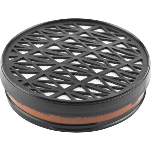 ЗУБР марка А1, с резьбовым соединением, 1шт, фильтр противогазовый для респиратора (11128)