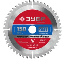 ЗУБР Универсальный рез, 150 x 20/16 мм, 48T, пильный диск по алюминию (36916-150-20-48)