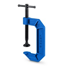 ЗУБР ПСС-100, 100 мм,чугунная струбцина тип С (G-образная), Профессионал (32245-100)