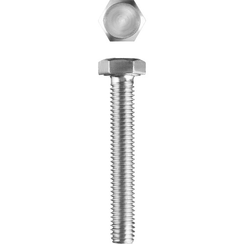 ЗУБР ГОСТ 7798-70, кл. пр. 5.8, M10 х 60 мм, цинк, 3 шт, болт (303086-10-060)