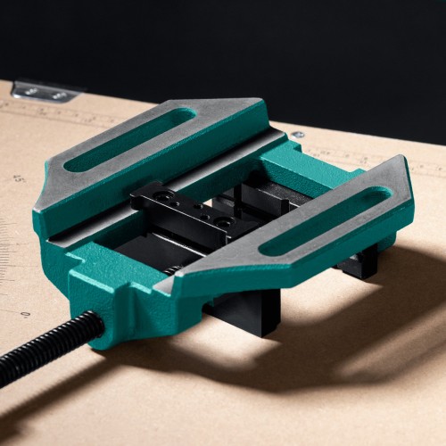 KRAFTOOL DPV-100, 100 мм, станочные сверлильные тиски (32722-100)