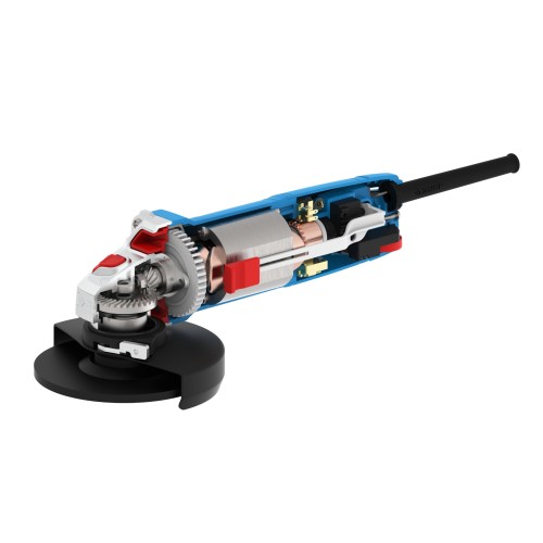 ЗУБР Компакт, 750 Вт, d125 мм, УШМ, фланец ″МИГ″, Профессионал (УШМ-П125-755)