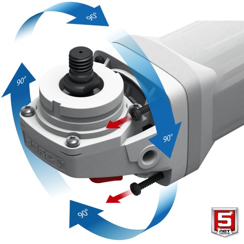 ЗУБР 1500 Вт, d125 мм, УШМ, регулировка оборотов, Профессионал (УШМ-П125-1500 ЭПСТ)
