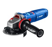 ЗУБР 1500 Вт, d125 мм, УШМ, регулировка оборотов, фланец ″МИГ″, Профессионал (УШМ-П125-1505 ЭПСТ)