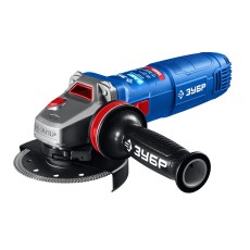 ЗУБР 1500 Вт, d125 мм, УШМ, регулировка оборотов, фланец ″МИГ″, Профессионал (УШМ-П125-1505 ЭПСТ)