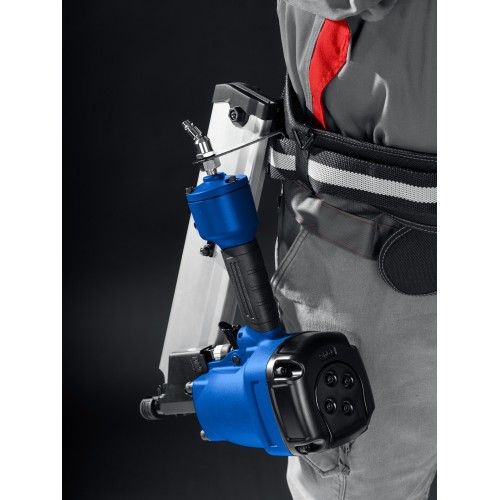 ЗУБР SN34-90A, пневматический нейлер для реечных гвоздей ЗУБР SN34/D34 (50-90 мм), Профессионал (31925)