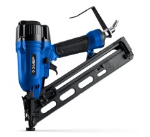 ЗУБР DA34-64, пневматический финишный нейлер для реечных гвоздей ЗУБР 15Ga, DA34 (32-64 мм), Профессионал (31926)