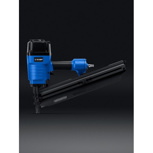 ЗУБР SN21-90, пневматический нейлер для реечных гвоздей ЗУБР SN21 (50-90 мм) Профессионал (31931)