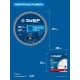 ЗУБР Тонкорез 190х20 x 1.6 мм, 48Т, диск пильный по дереву, тонкий рез, Профессионал (36933-190-20-48)