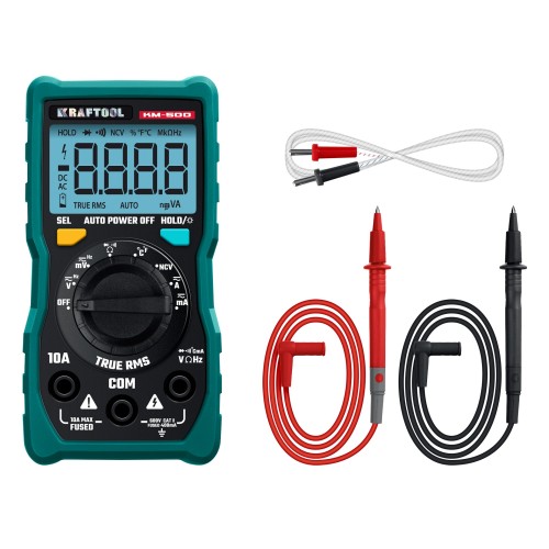 KRAFTOOL KM-500 цифровой мультиметр (59856)