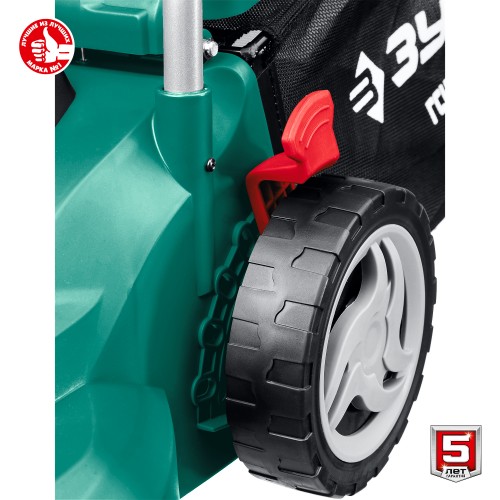 ЗУБР 2000 Вт, ш/с 42 см, сетевая газонокосилка (ГСЦ-42-2000)