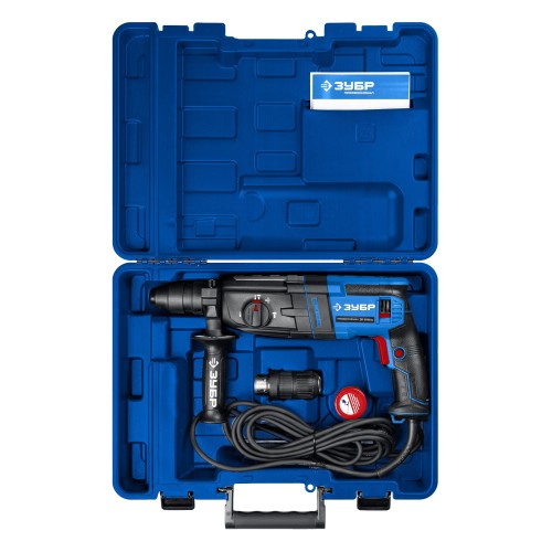 ЗУБР 28 мм, 900 Вт, перфоратор SDS Plus + БЗП, мет. корпус, Профессионал (ЗП-2890 МС)