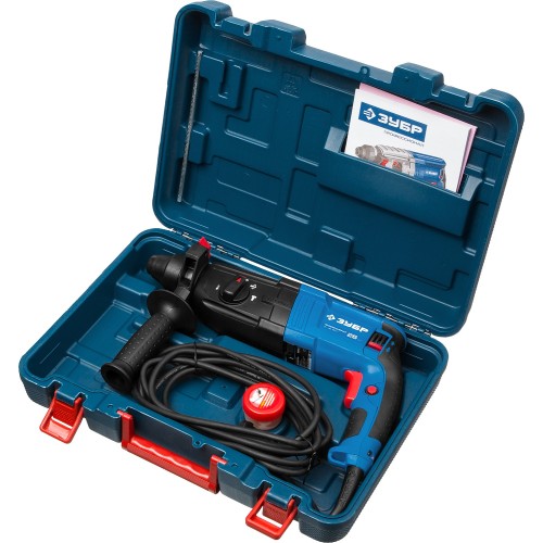 ЗУБР 26 мм, 800 Вт, перфоратор SDS Plus, Профессионал (ЗП-26-800 К)