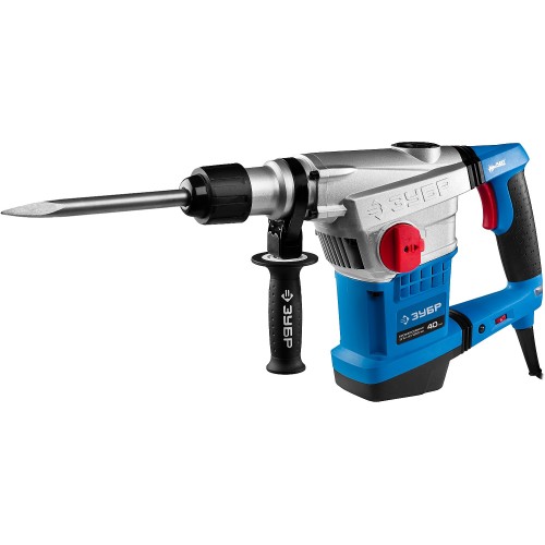 ЗУБР 40 мм, 1250 Вт, АВТ, перфоратор SDS-Max, Профессионал (ЗПМ-40-1250 ЭВК)