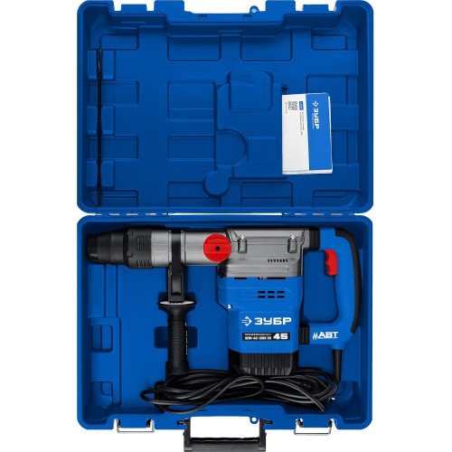 ЗУБР 45 мм, 1350 Вт, АВТ, перфоратор SDS-Max, Профессионал (ЗПМ-45-1350 ЭВ)