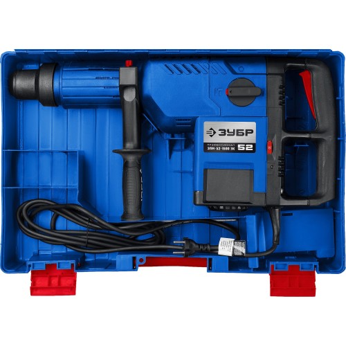 ЗУБР 52 мм, 1500 Вт, перфоратор SDS-Max, Профессионал (ЗПМ-52-1500 ЭК)