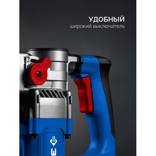 ЗУБР 8 Дж, 1200 Вт, АВТ, отбойный молоток SDS Plus, Профессионал (ЗММ-8-1200 ВК)