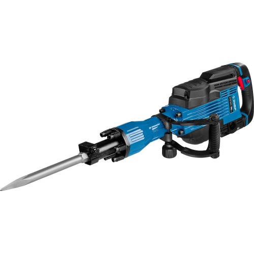 ЗУБР Бетонолом, 35 Дж, 1600 Вт, АВТ, отбойный молоток HEX-30, Профессионал (ЗМ-35-1600 ВК)