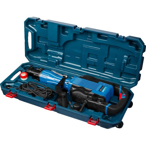 ЗУБР Бетонолом, 35 Дж, 1600 Вт, АВТ, отбойный молоток HEX-30, Профессионал (ЗМ-35-1600 ВК)