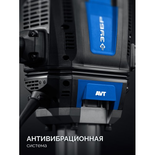 ЗУБР Бетонолом, 70 Дж, 2500 Вт, АВТ, отбойный молоток HEX-28, Профессионал (ЗМ-70-2500 ВК)