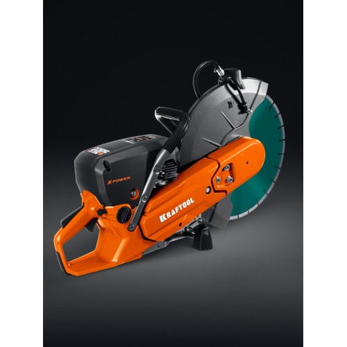 KRAFTOOL 3700 Вт, 350 мм, диск в комплекте, бензорез по бетону (бетонорез) (K770-14 H)