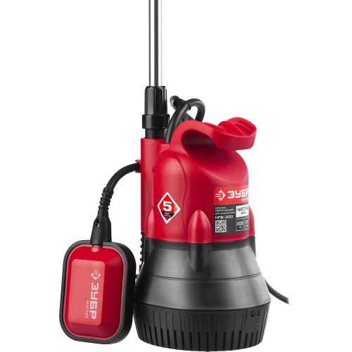 ЗУБР 300 Вт, дренажный насос для резервуаров (бочковой) (НПБ-300)