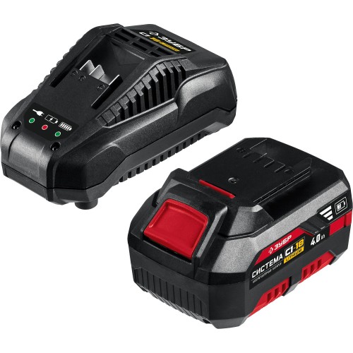 ЗУБР 10 л, 1 АКБ 4 А·ч, аккумуляторный опрыскиватель (ОПЛ-10-41)