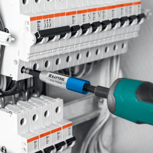 KRAFTOOL FIX-TORQ 2.5 Нм динамометрический адаптер для бит (64035-2.5)