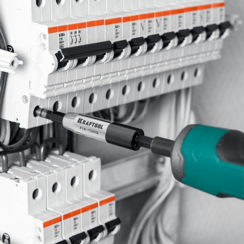 KRAFTOOL FIX-TORQ 5.0 Нм динамометрический адаптер для бит (64035-5.0)