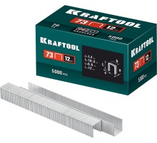 KRAFTOOL 12 мм, тип 73, 5000 шт, скобы для плайера (31773-12)