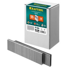 KRAFTOOL тип 18GA (55/90/C) 30 мм, 5000 шт, скобы для степлера (31789-30)